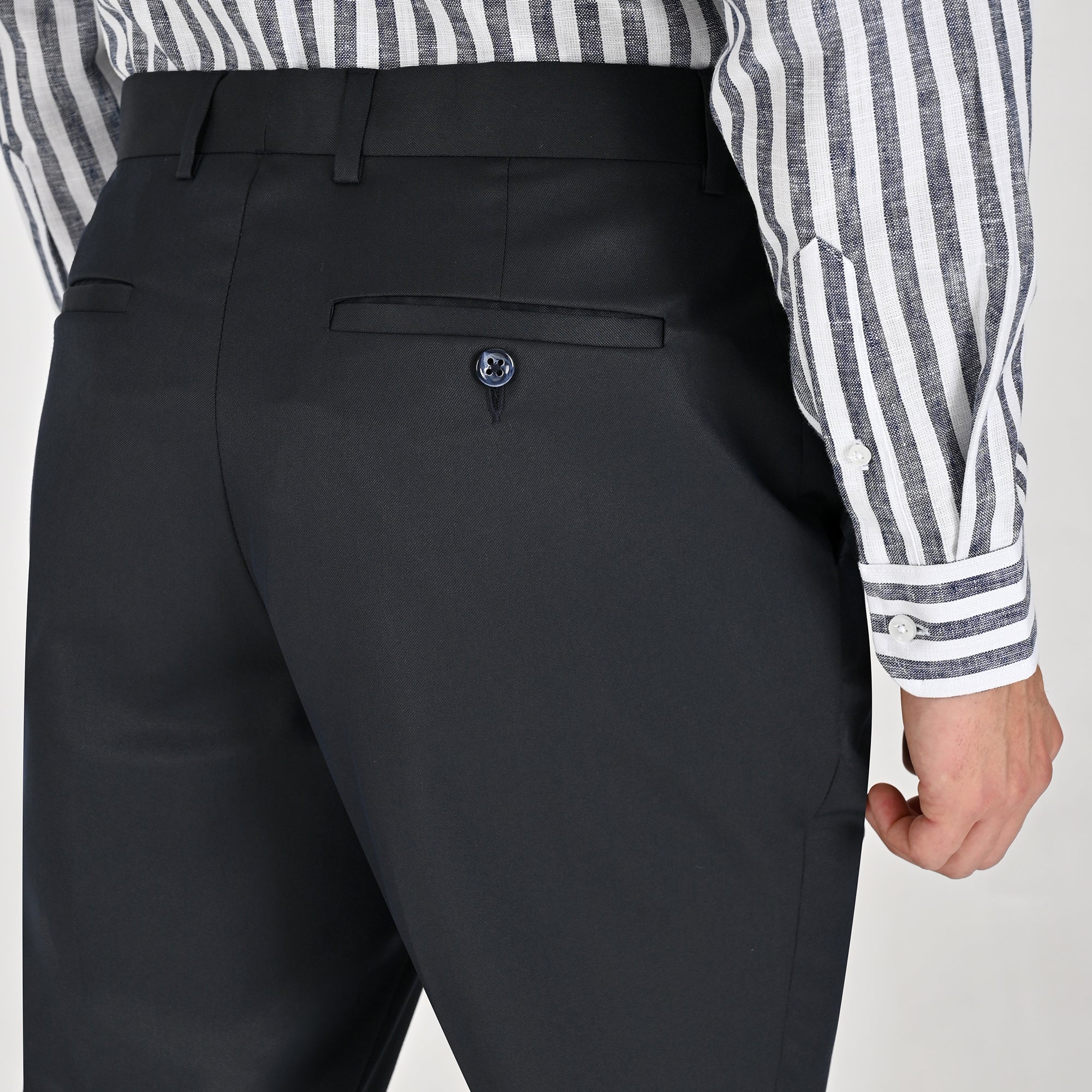 Pantalón de vestir Yale Regular Fit 8221 Azul Marino