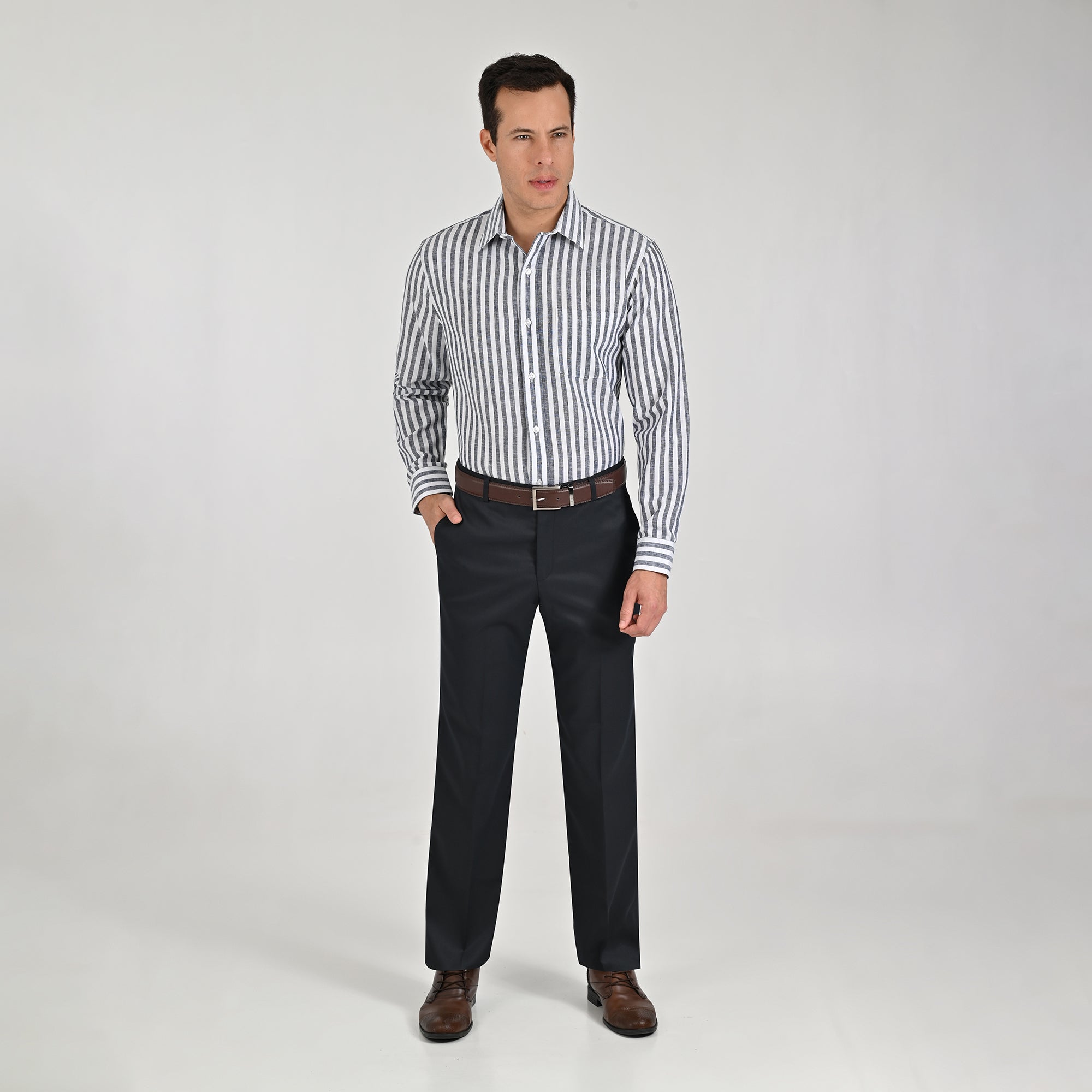 Pantalón de vestir Yale Regular Fit 8221 Azul Marino