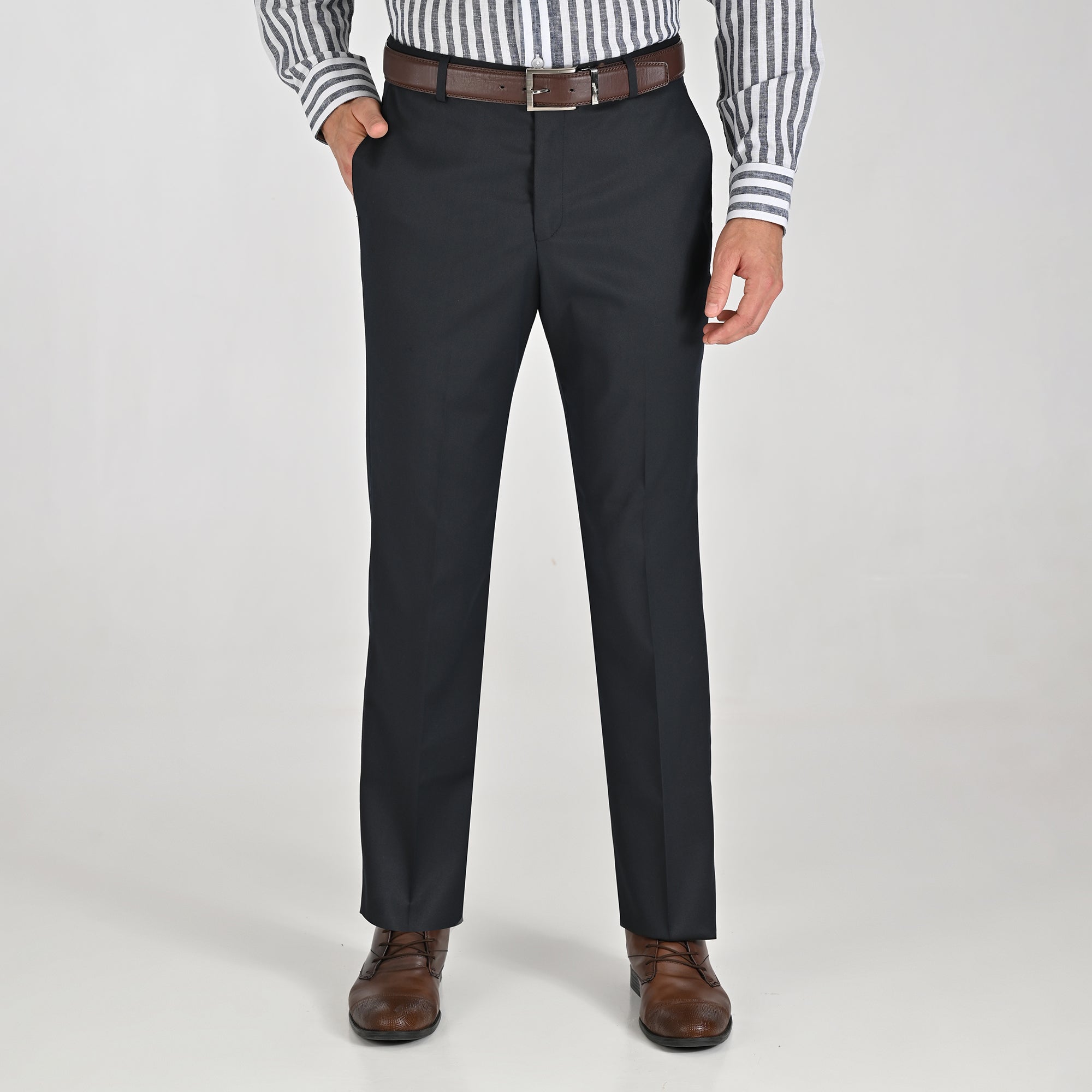 Pantalón de vestir Yale Regular Fit 8221 Azul Marino