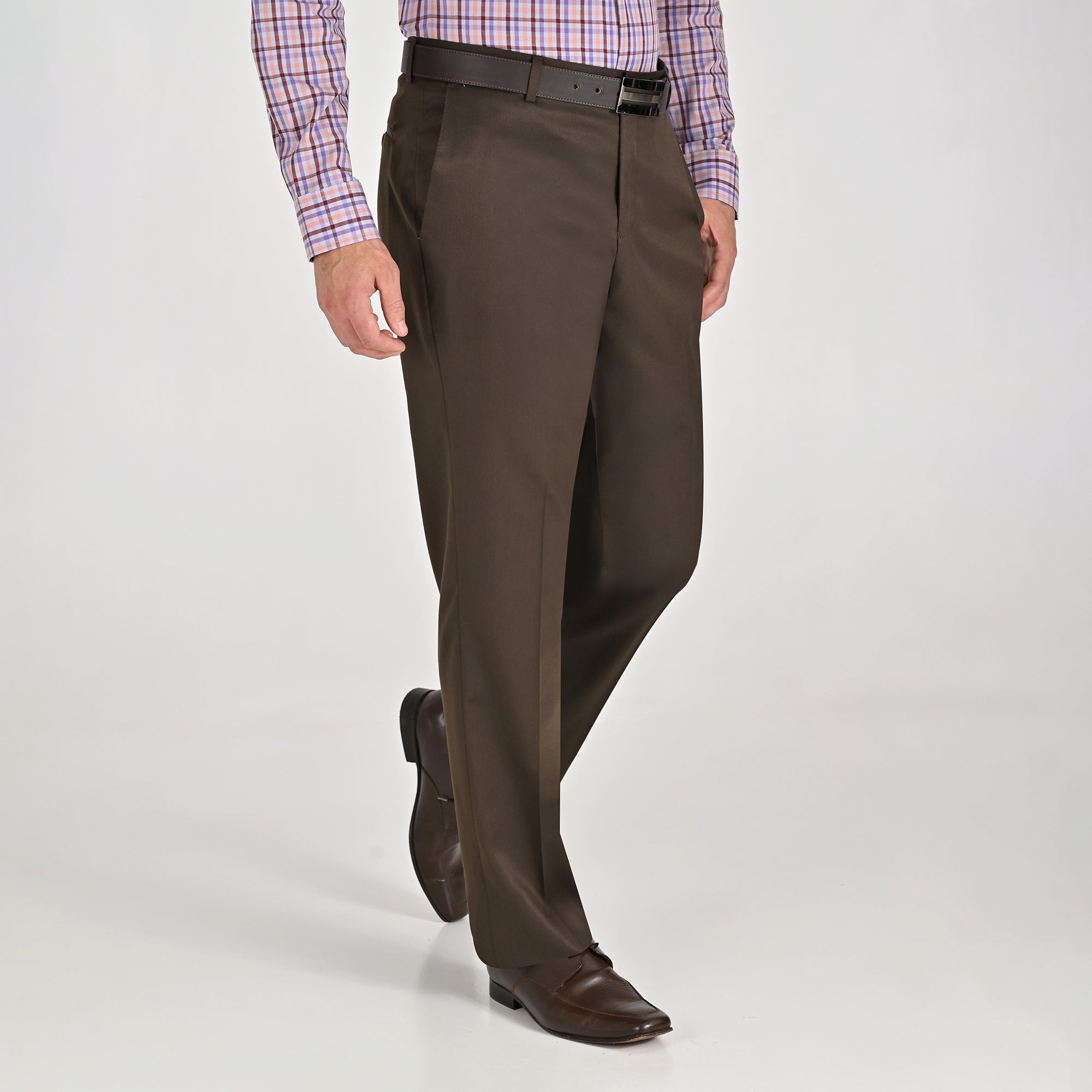 Pantalón de vestir Yale Regular Fit 8221 Cocoa