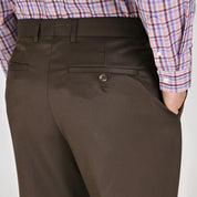 Pantalón de vestir Yale Regular Fit 8221 Cocoa