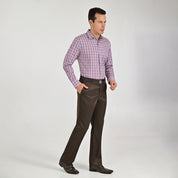 Pantalón de vestir Yale Regular Fit 8221 Cocoa
