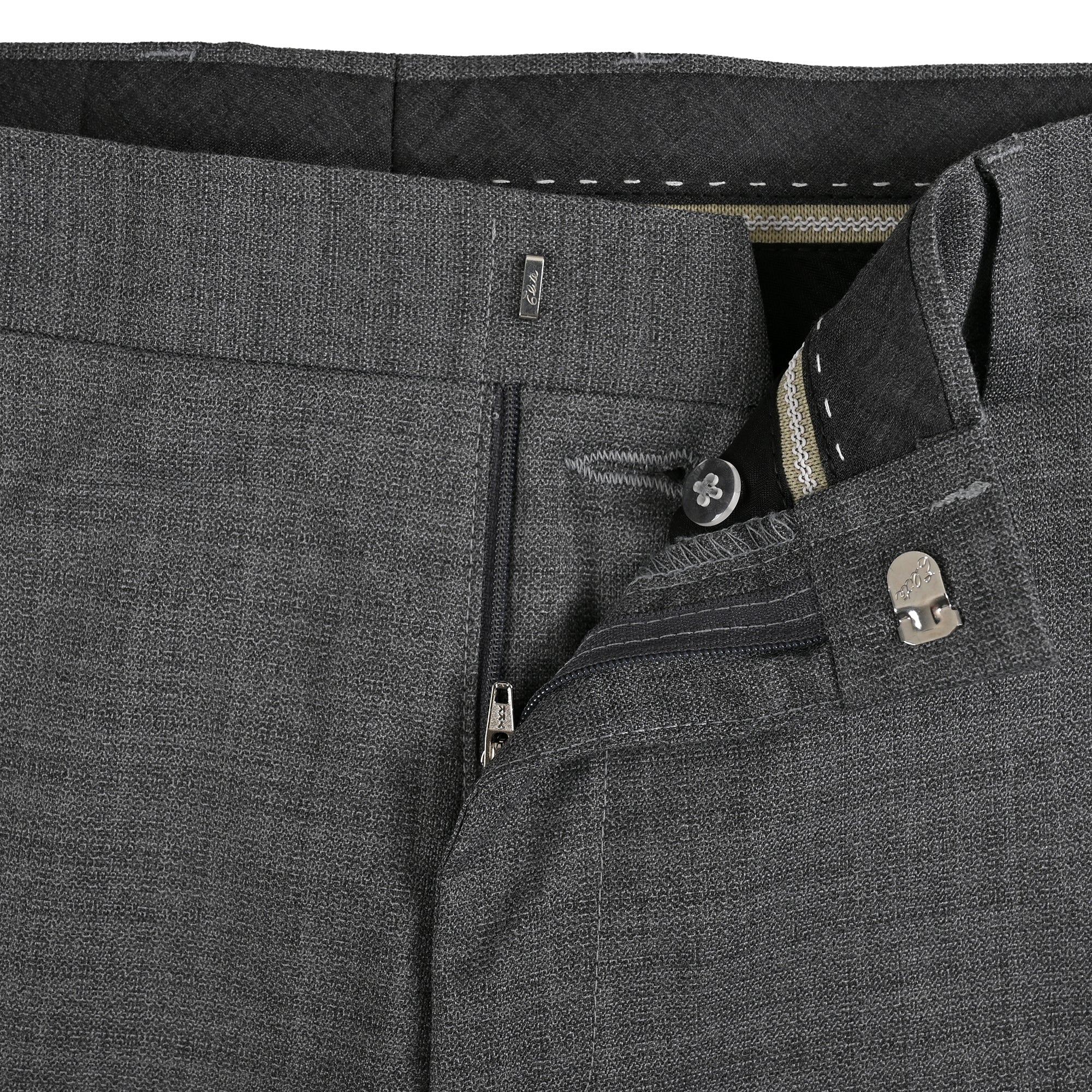 Pantalón de vestir Yale Regular Fit 8222 Gris Medio