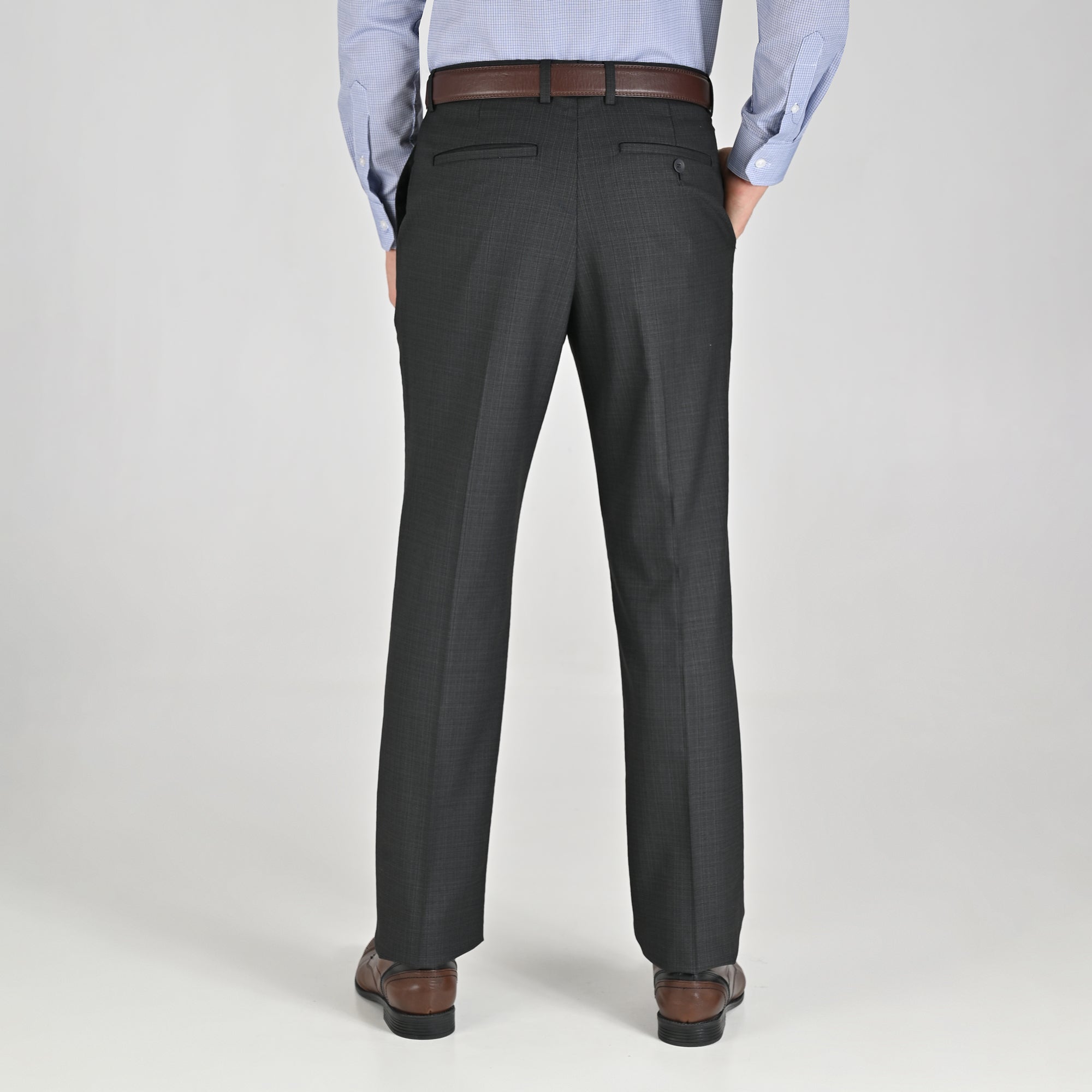 Pantalón de vestir Yale Regular Fit 8222 Gris Oxford