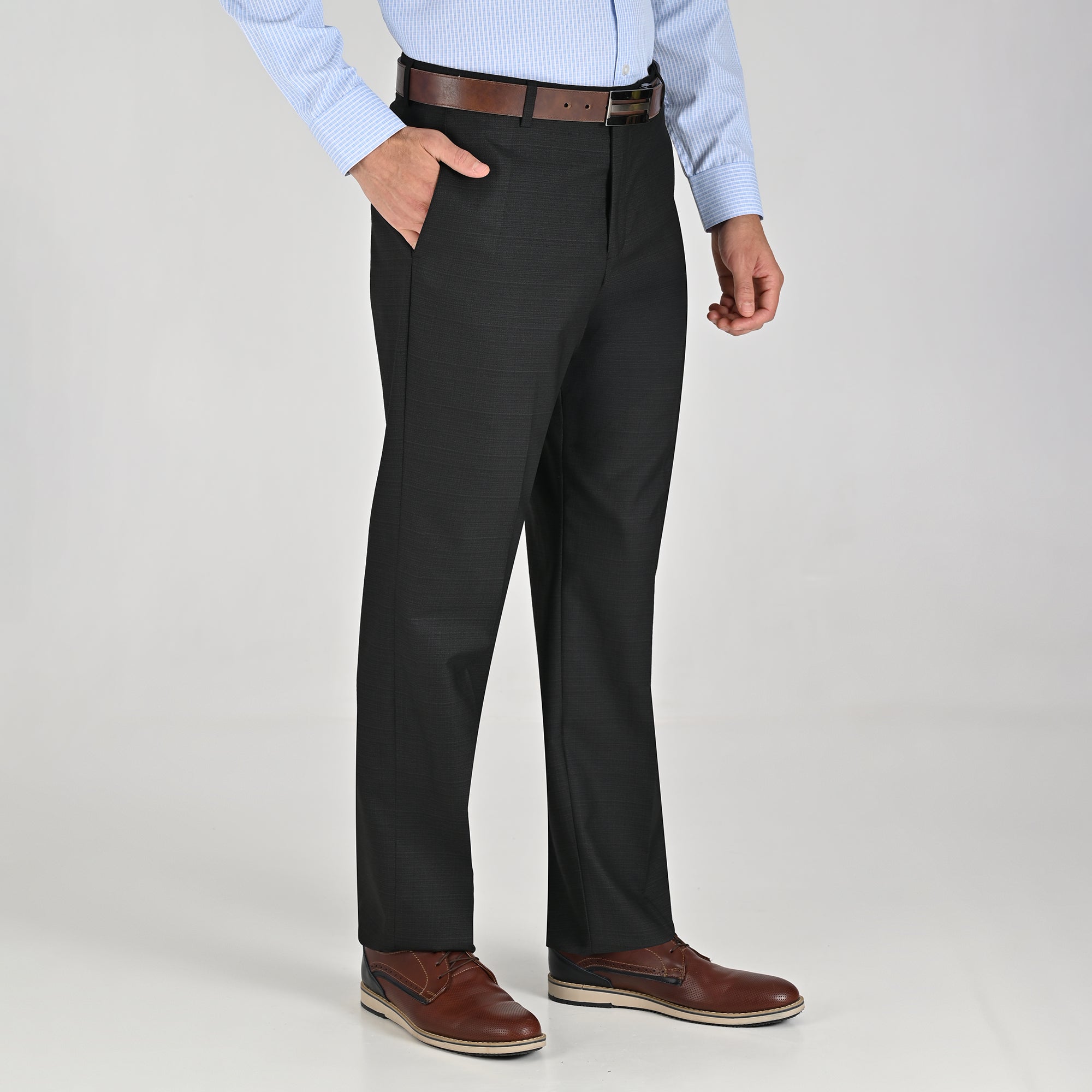Pantalón de vestir Yale Regular Fit 8222 Negro