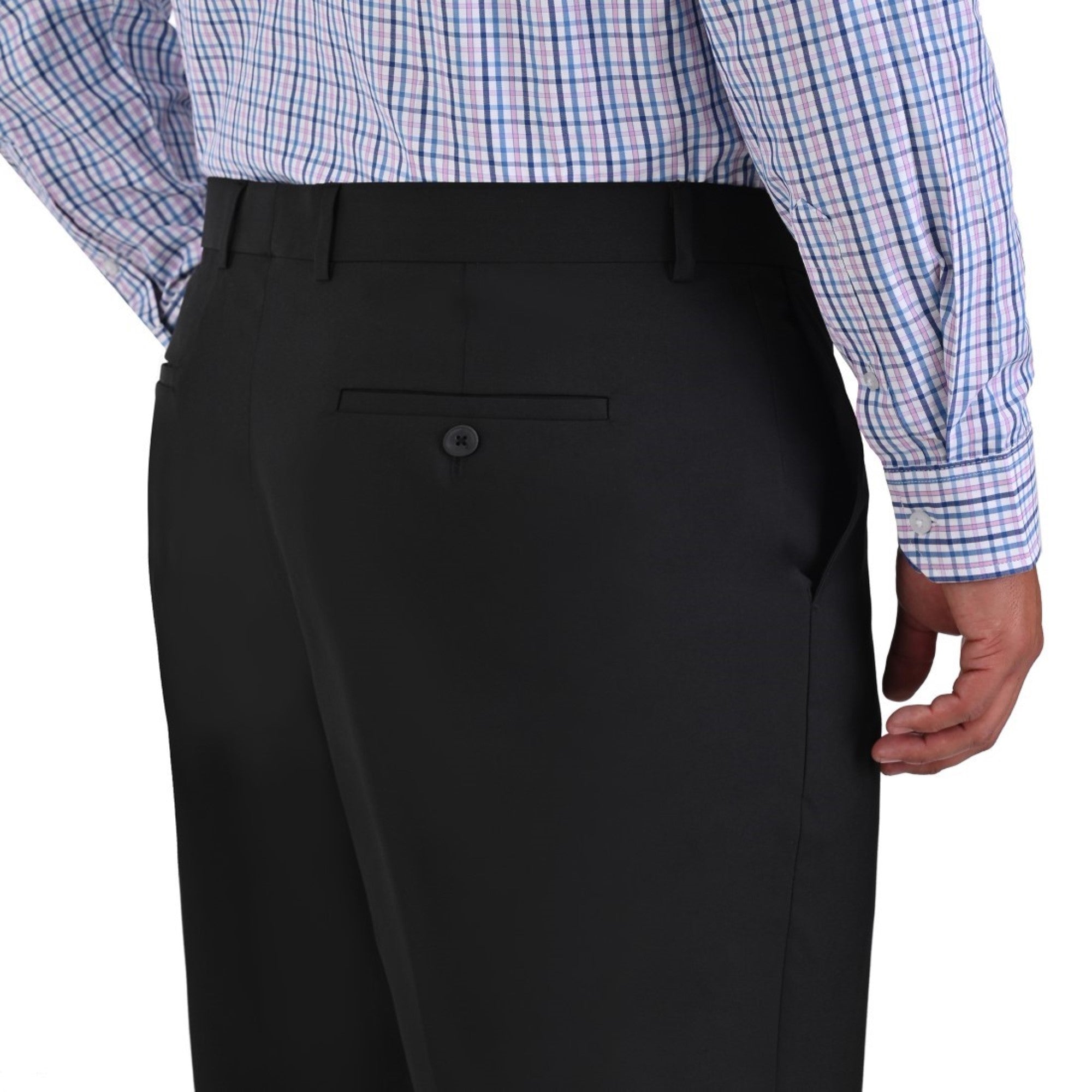 Pantalón de Vestir Yale Sin Pinzas Regular Fit Tallas Extra 0342