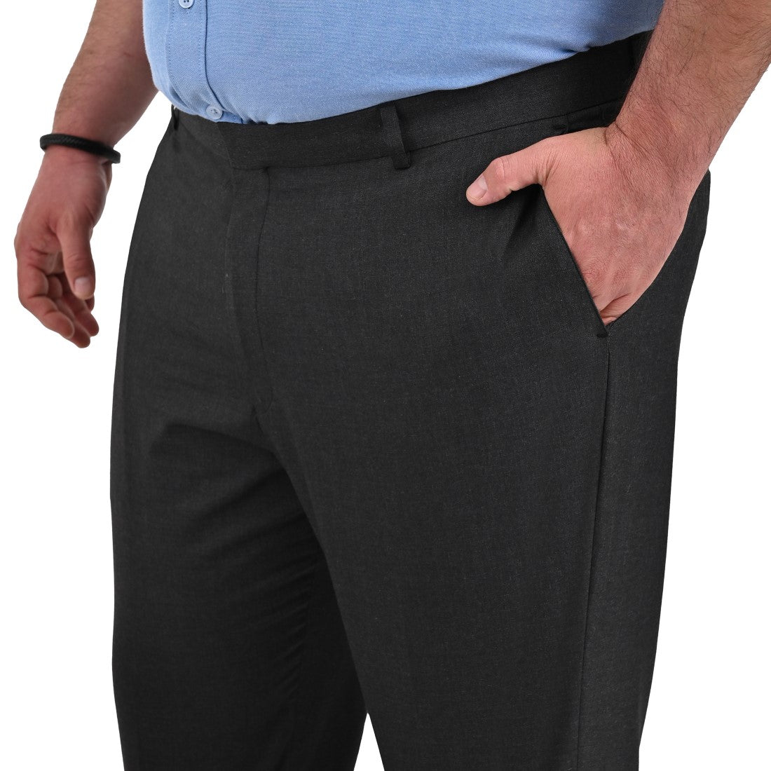 Pantalón  Vestir Yale Regular Fit Tallas Extra  Sin Pinzas 1768