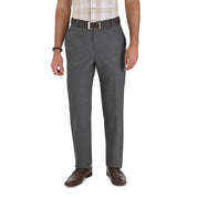 Pantalon de Vestir Yale 3772  Slim Fit Sin Pinzas Cintura Ajustable Gris
