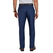 Pantalon de Vestir Yale 3773  Slim Fit Sin Pinzas Cintura Ajustable Azul Zafiro