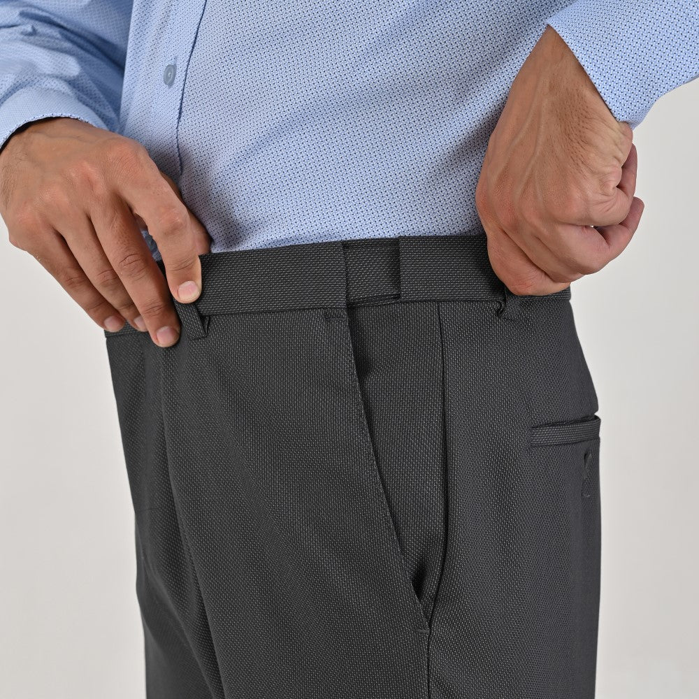 Pantalón de vestir Yale Slim Fit 7462 Gris