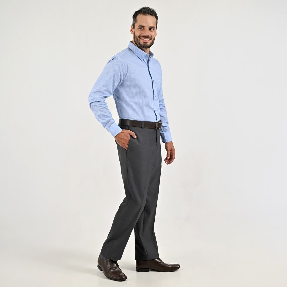 Pantalón de vestir Yale Slim Fit 7462 Gris