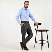 Pantalón de vestir Yale Slim Fit 7462 Gris