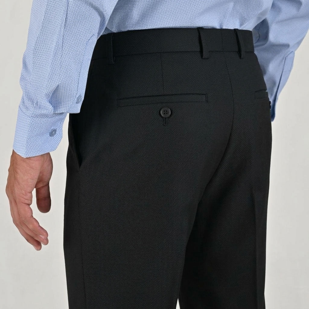 Pantalón de vestir Yale Slim Fit 7462 Negro