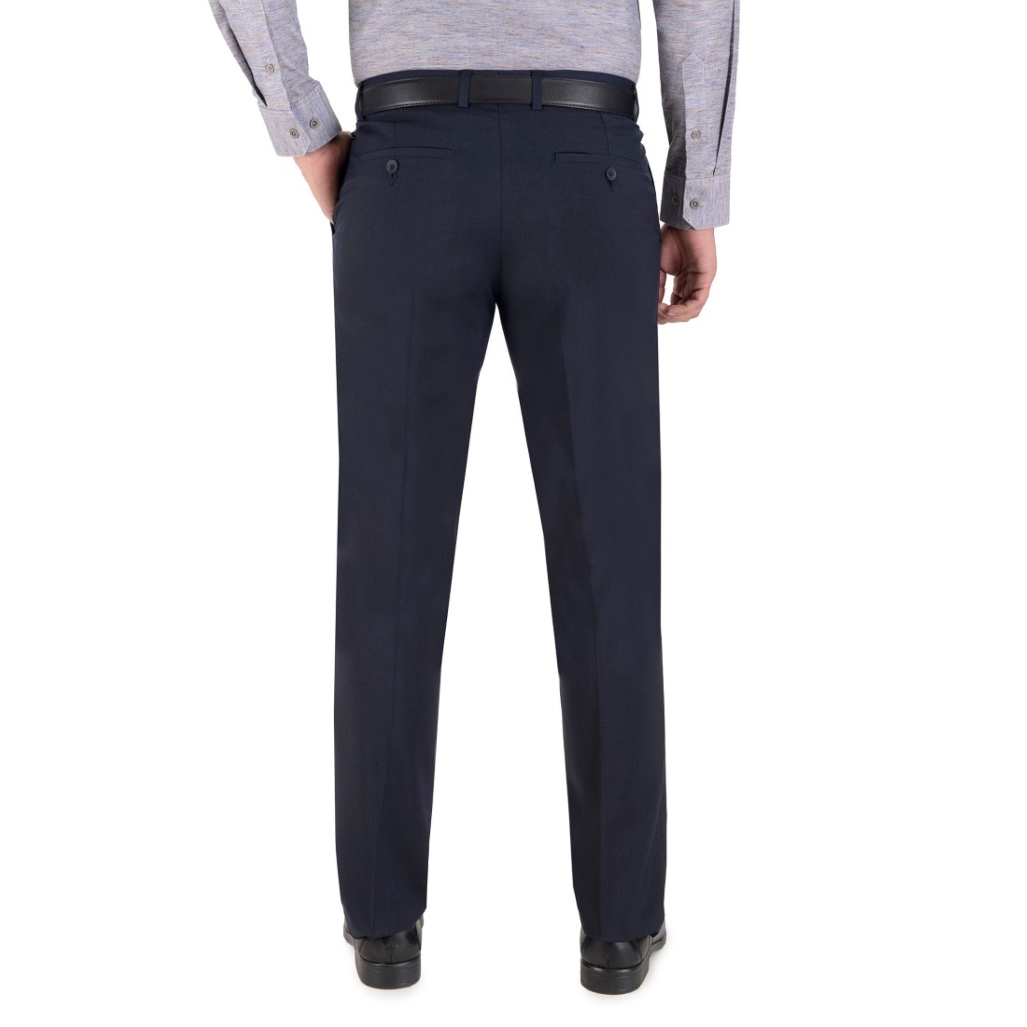 Pantalón de Vestir Yale Collection Sin Pinzas Slim Fit 0342