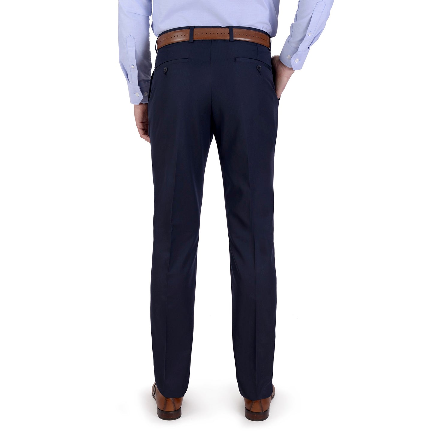 Pantalón Vestir Yale Slim Fit Sin Pinzas 0422