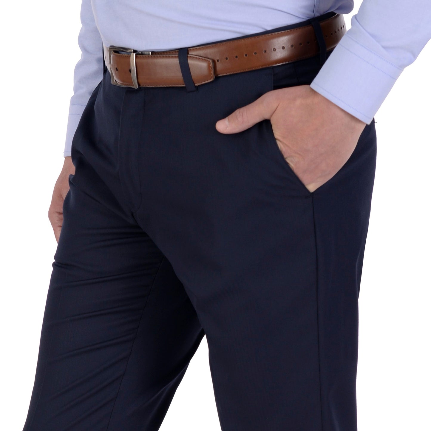 Pantalón Vestir Yale Slim Fit Sin Pinzas 0422