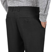 Pantalon de Vestir Yale 3774   Slim Fit Sin Pinzas  Negro