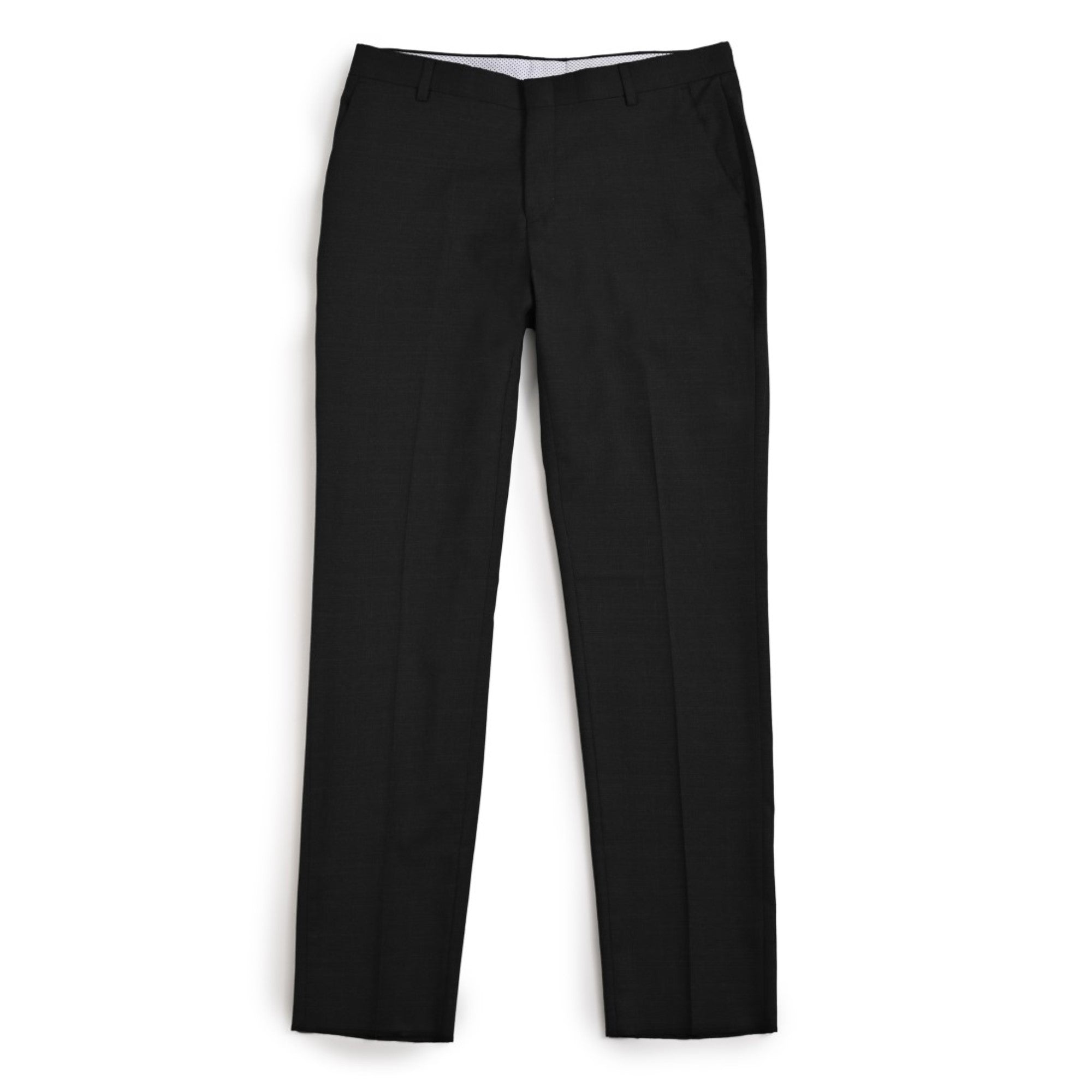 Pantalon de Vestir Yale 3774   Slim Fit Sin Pinzas  Negro