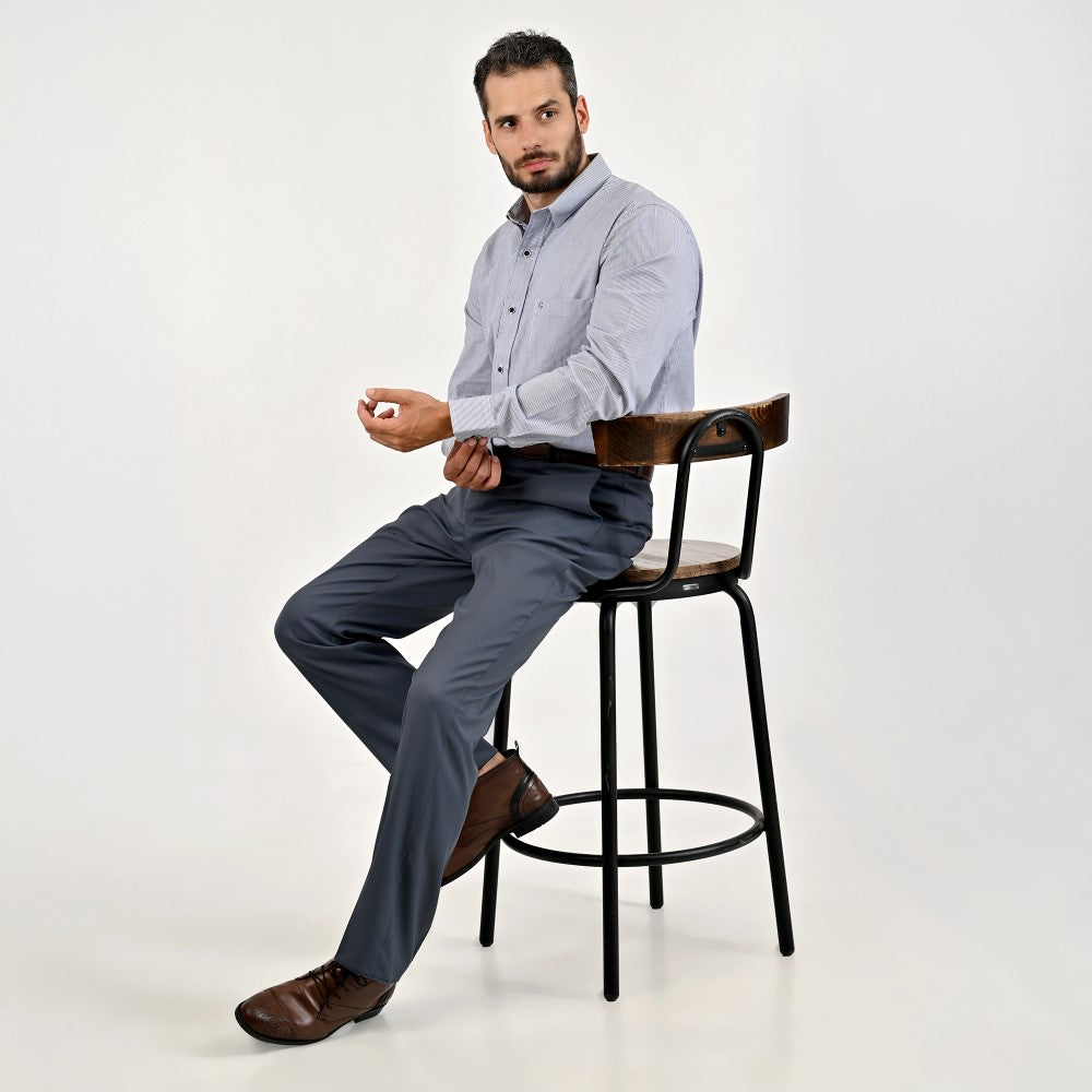 Pantalón de vestir Yale Slim Fit  7397 Azul Rey