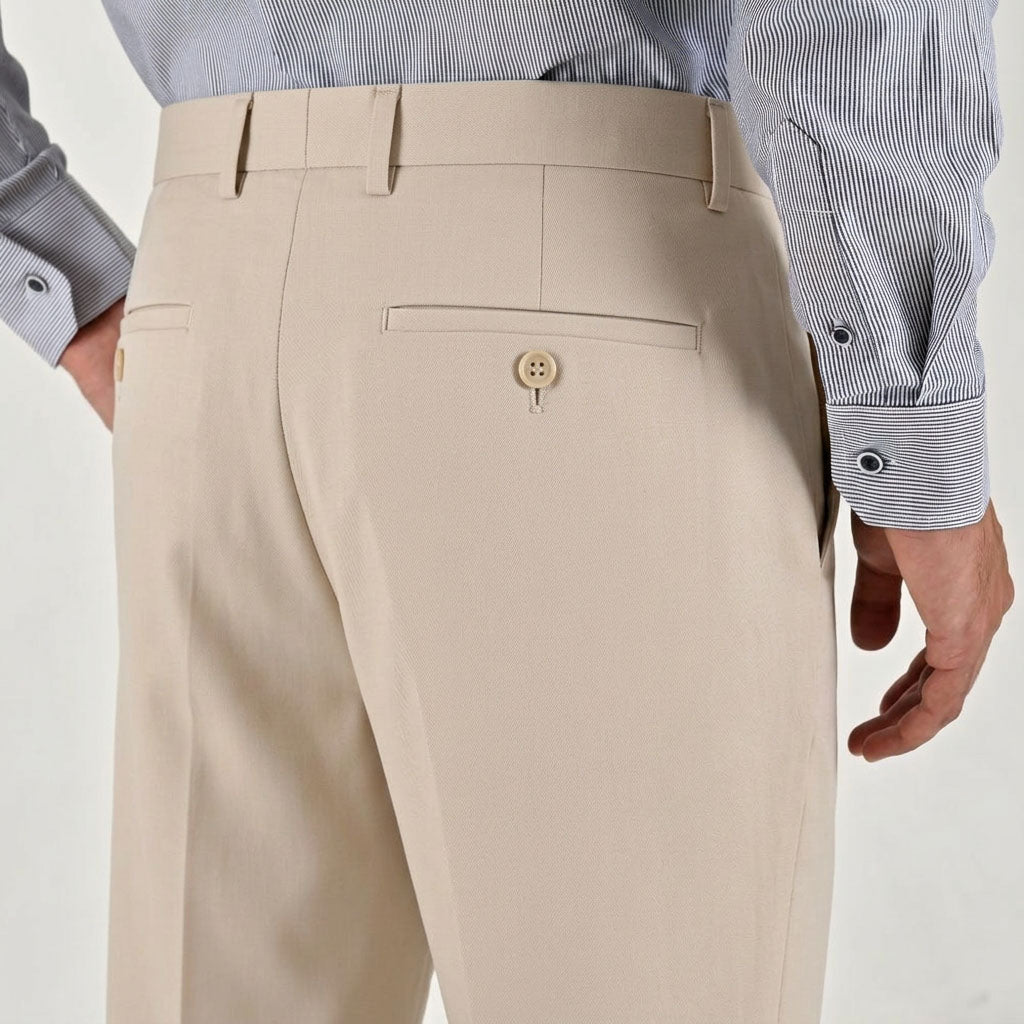 Pantalón de vestir Yale Slim Fit  7397 Beige