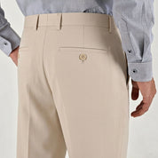 Pantalón de vestir Yale Slim Fit  7397 Beige