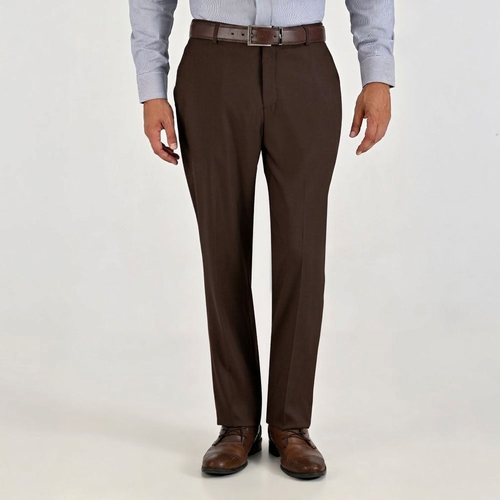 Pantalón de vestir Yale Slim Fit  7397 Cafe