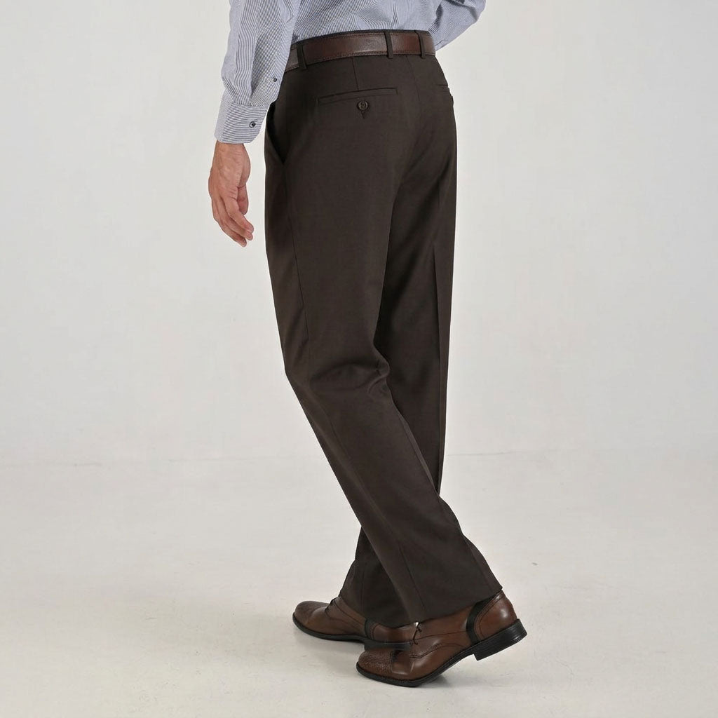 Pantalón de vestir Yale Slim Fit  7397 Cafe