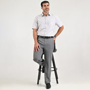 Pantalón de vestir Yale Slim Fit 7458 Gris Rata