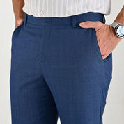 Pantalón de vestir Yale Slim Fit 7458 Azul