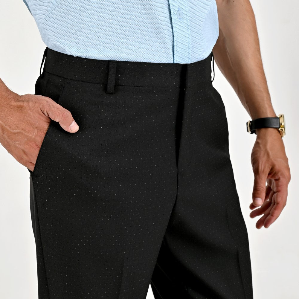 Pantalon de vestir Yale Slim Fit 7460 Negro