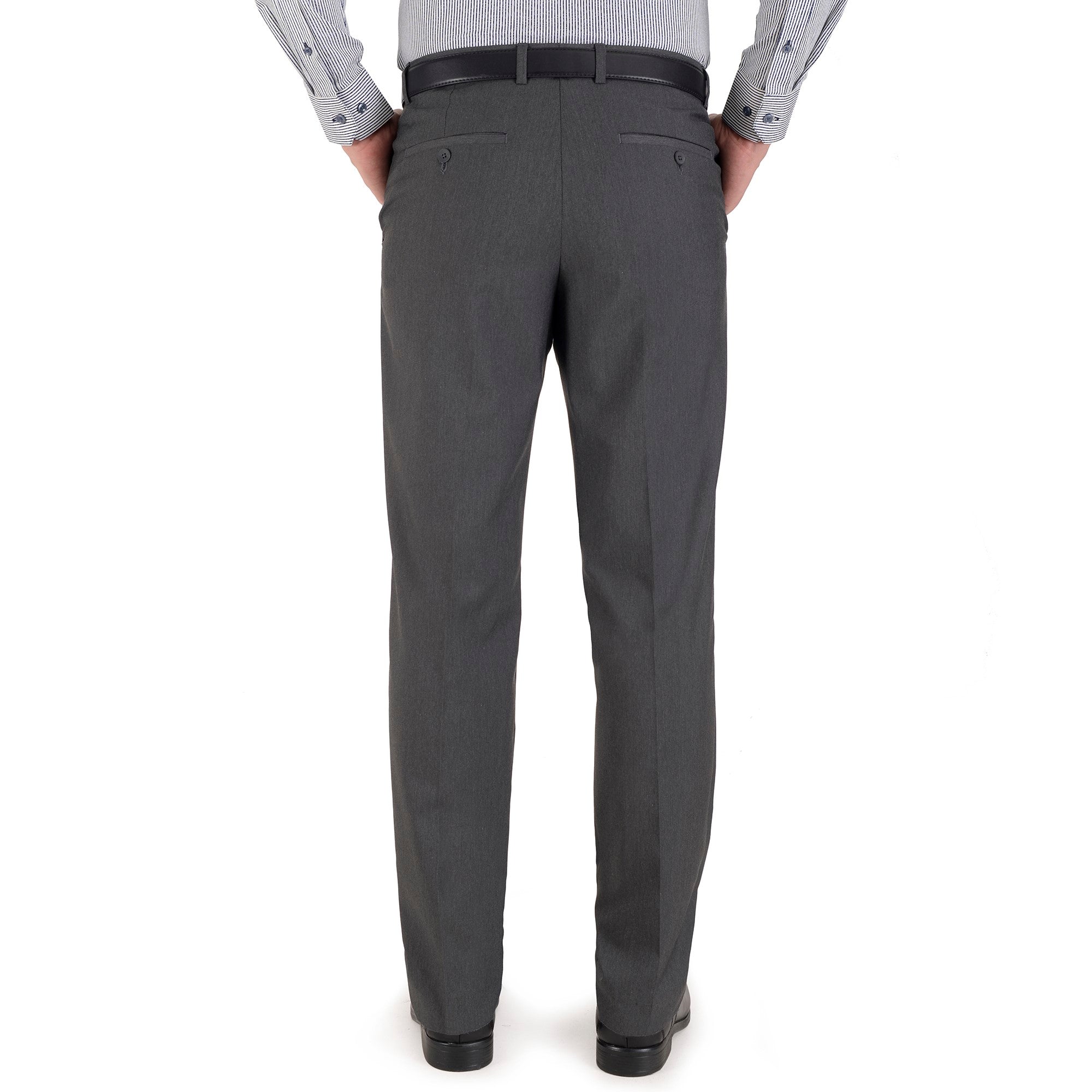 Pantalón de Vestir Yale Sin Pinzas Cintura Ajustable Regular Fit 0342