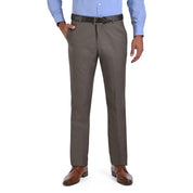 Pantalon de Vestir Yale 0414  Regular Sin Pinzas Cintura Ajustable Verde Olivo