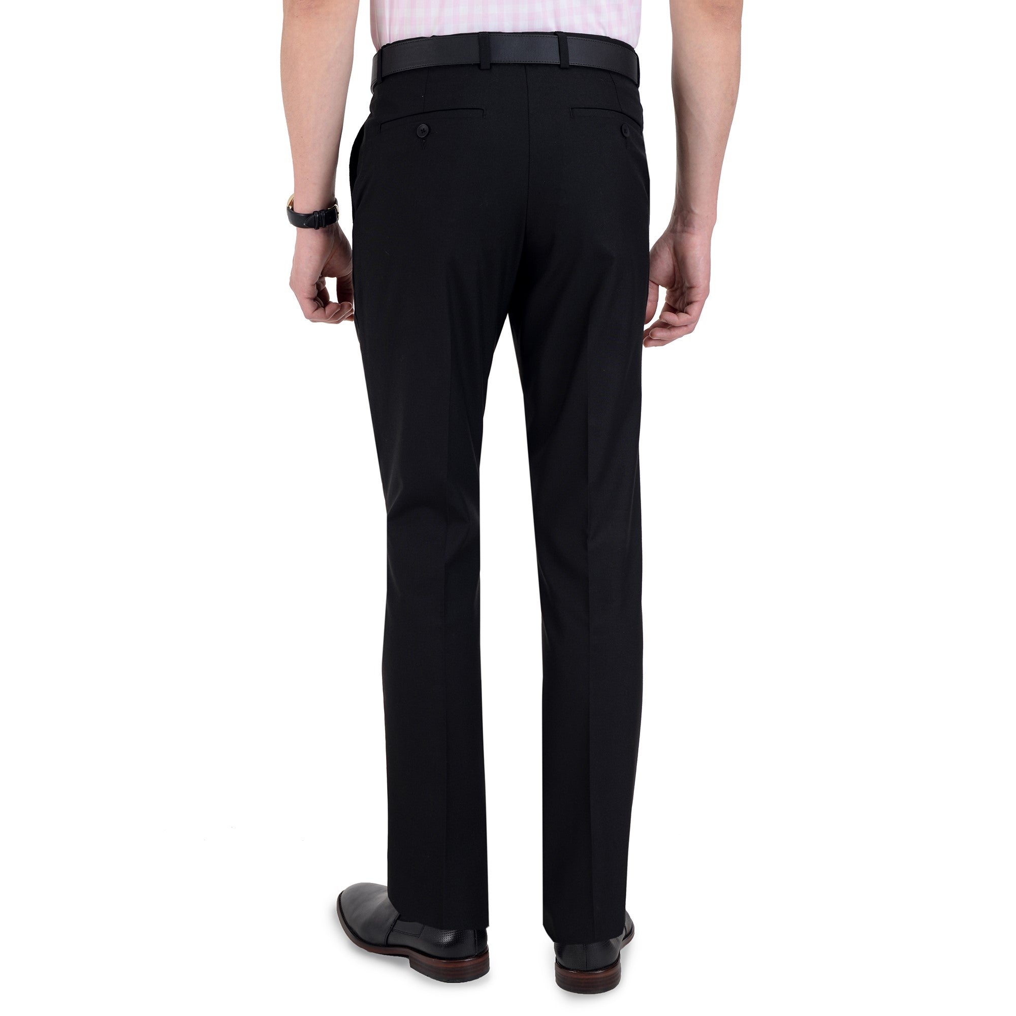 Pantalón de Vestir Yale Sin Pinzas Cintura Ajustable Regular Fit 1768