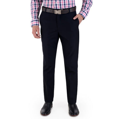 Pantalón Vestir Yale Sin Pinzas Cintura Ajustable Regular Fit 1768