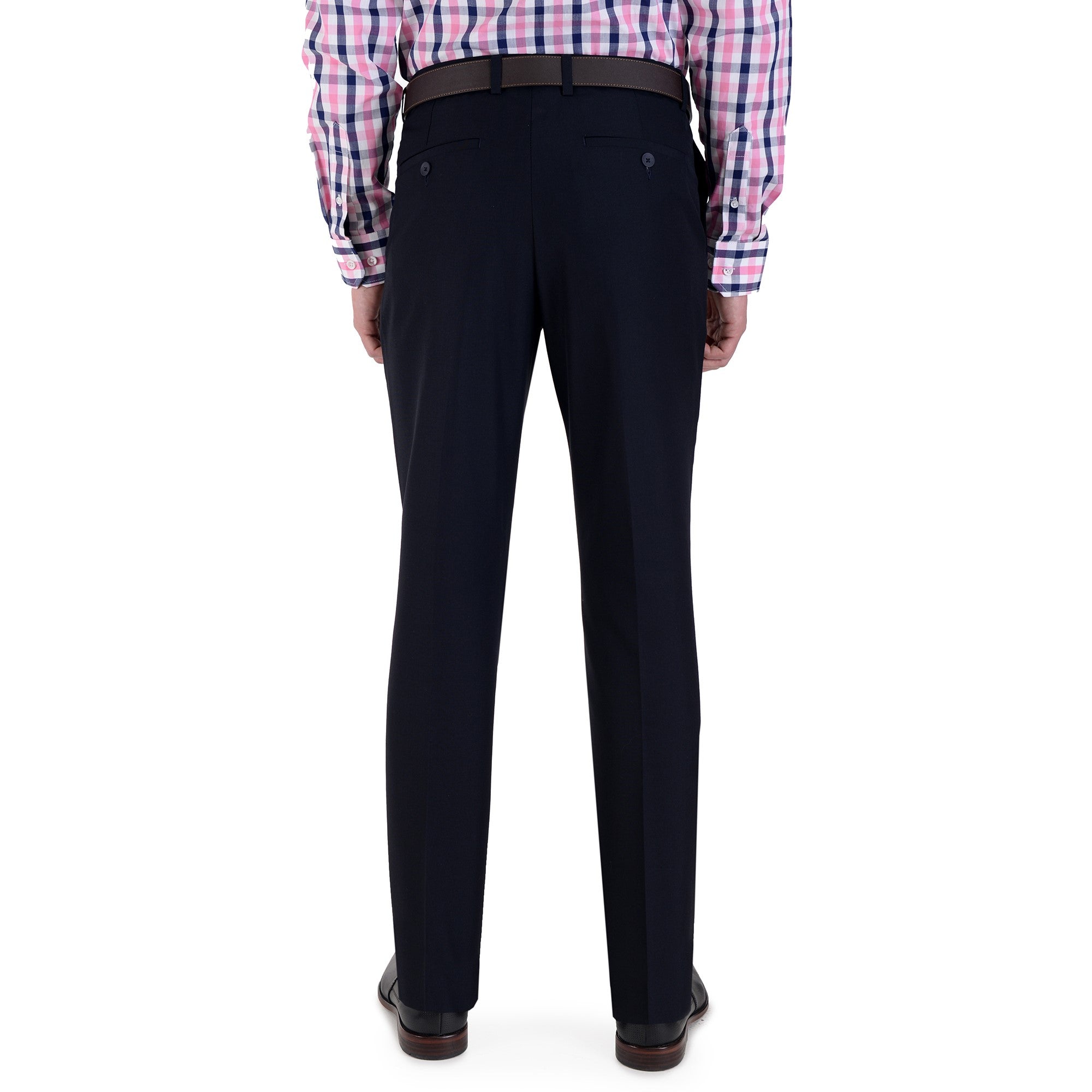 Pantalón de Vestir Yale Sin Pinzas Cintura Ajustable Regular Fit 1768