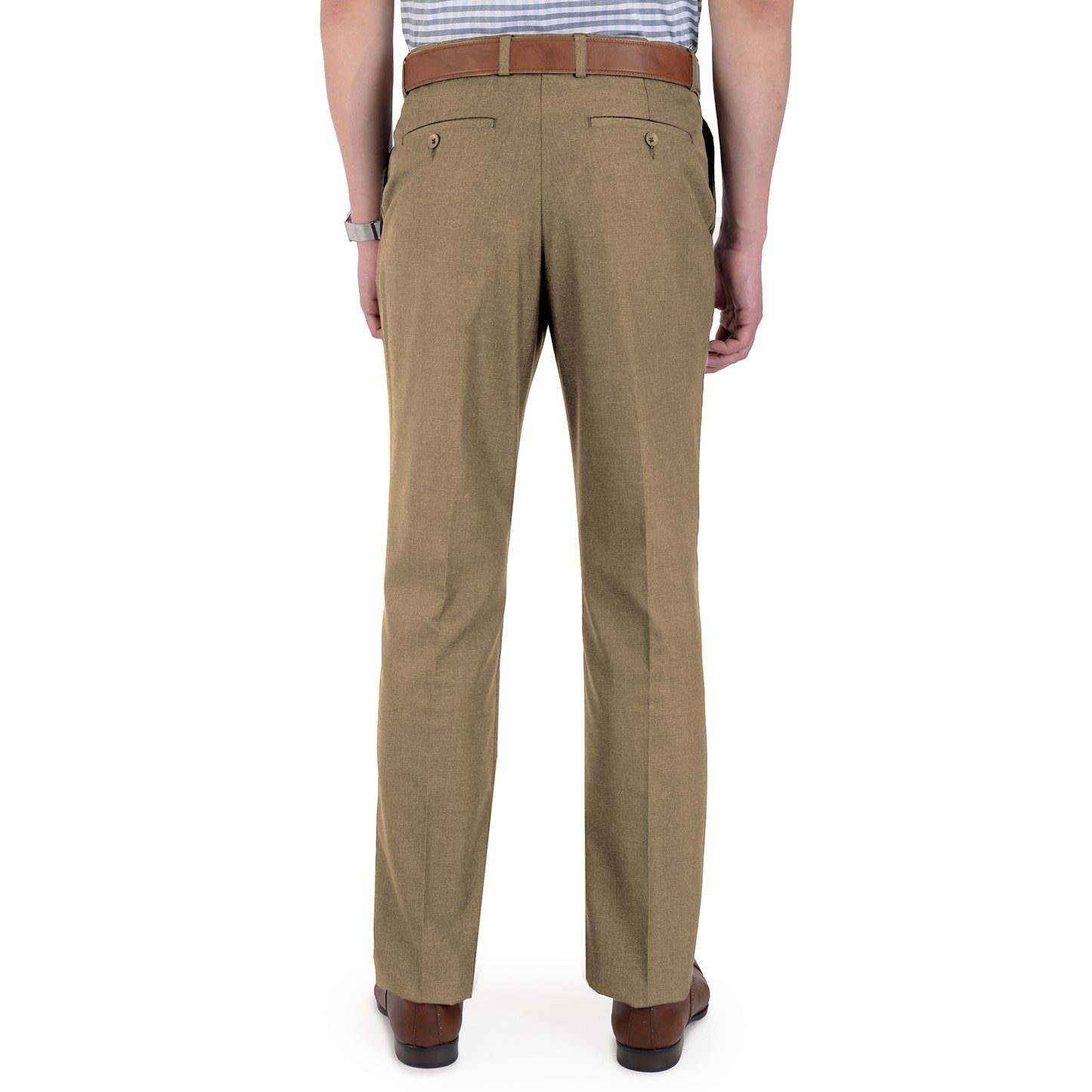 Pantalón Vestir Yale Sin Pinzas Cintura Ajustable Regular Fit 1768