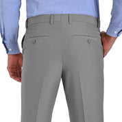 Pantalon de Vestir Yale 2337  Regular Sin Pinzas Cintura Ajustable Gris