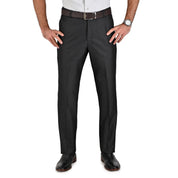 Pantalon de Vestir Yale 3814  Regular Sin Pinzas Cintura Ajustable Negro
