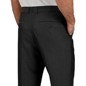 Pantalon de Vestir Yale 3814  Regular Sin Pinzas Cintura Ajustable Negro