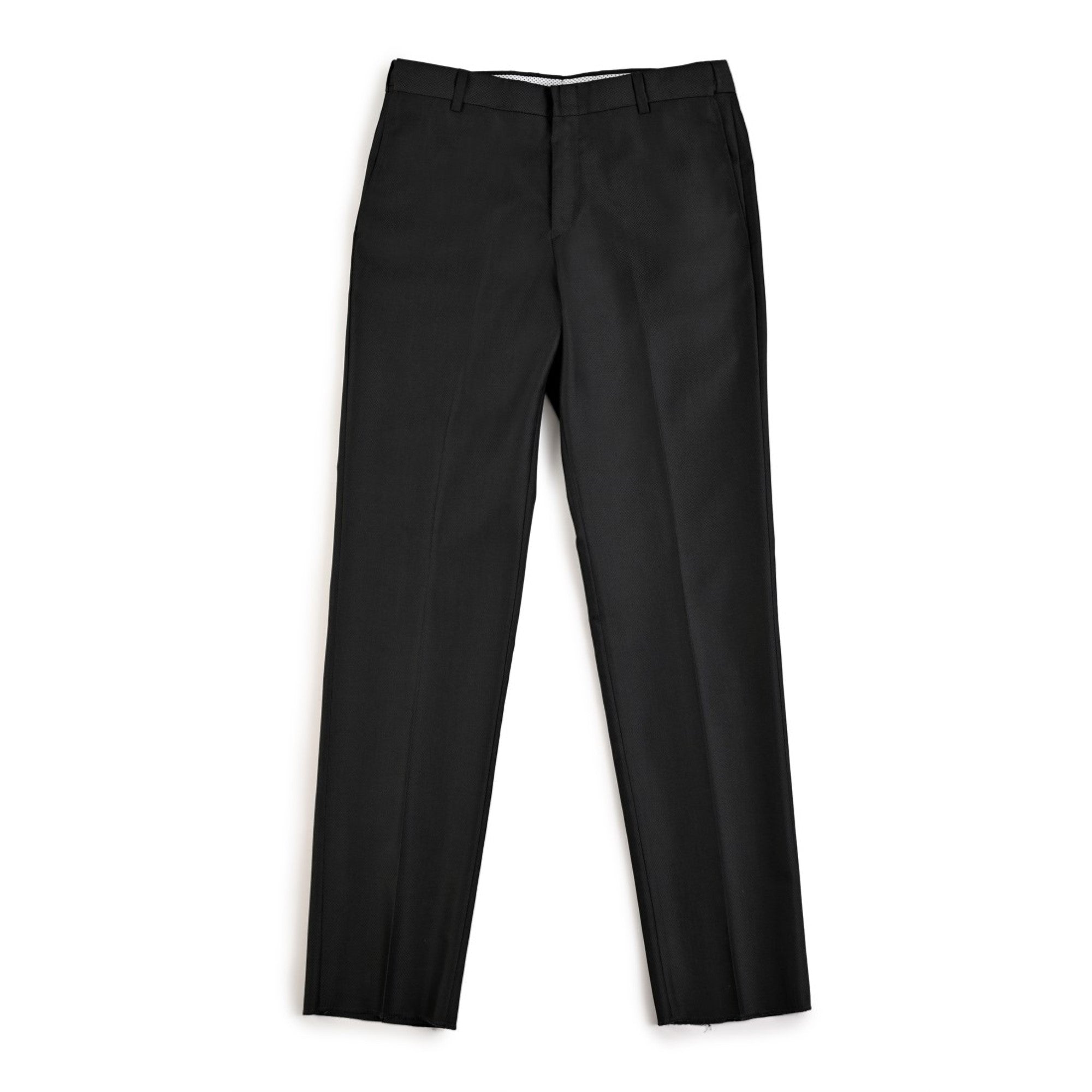 Pantalon de Vestir Yale 3814  Regular Sin Pinzas Cintura Ajustable Negro