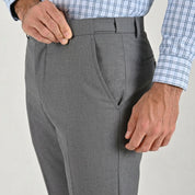 Pantalón de vestir Yale Cintura ajustable Regular Fit 7360 Gris