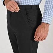 Pantalón de vestir Yale Cintura ajustable Regular Fit 7360 Negro