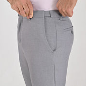 Pantalón de vestir Yale Cintura ajustable Regular Fit 7363 Gris