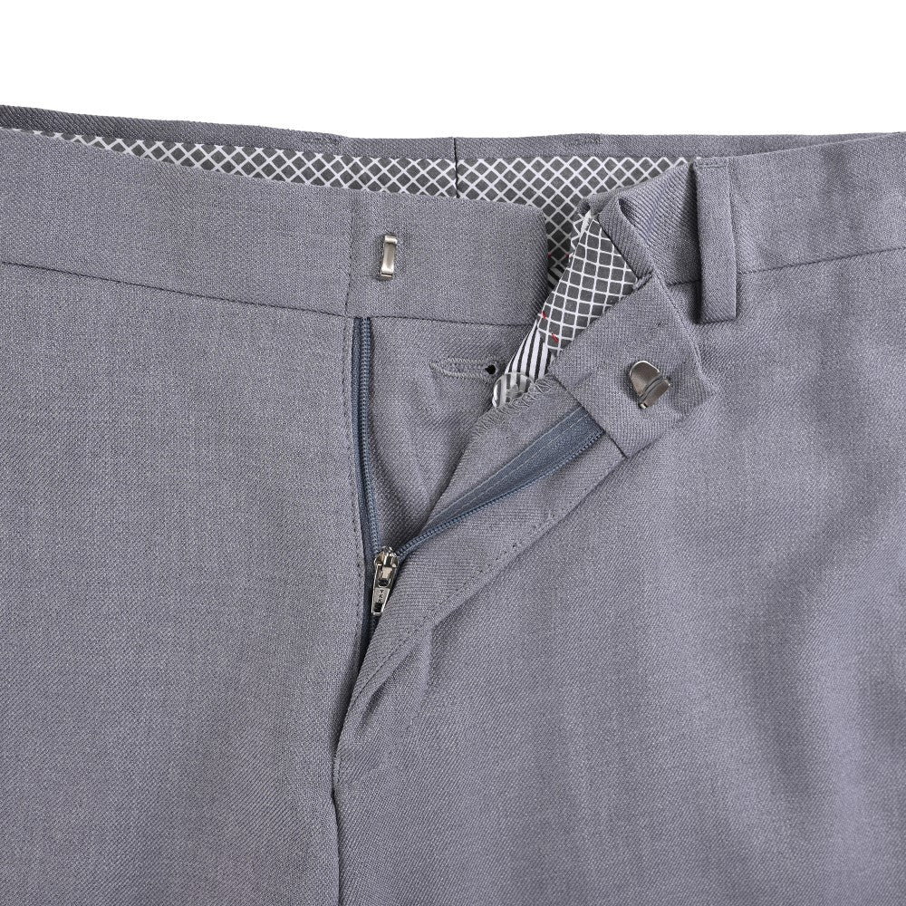 Pantalón de vestir Yale Cintura ajustable Regular Fit 7363 Gris