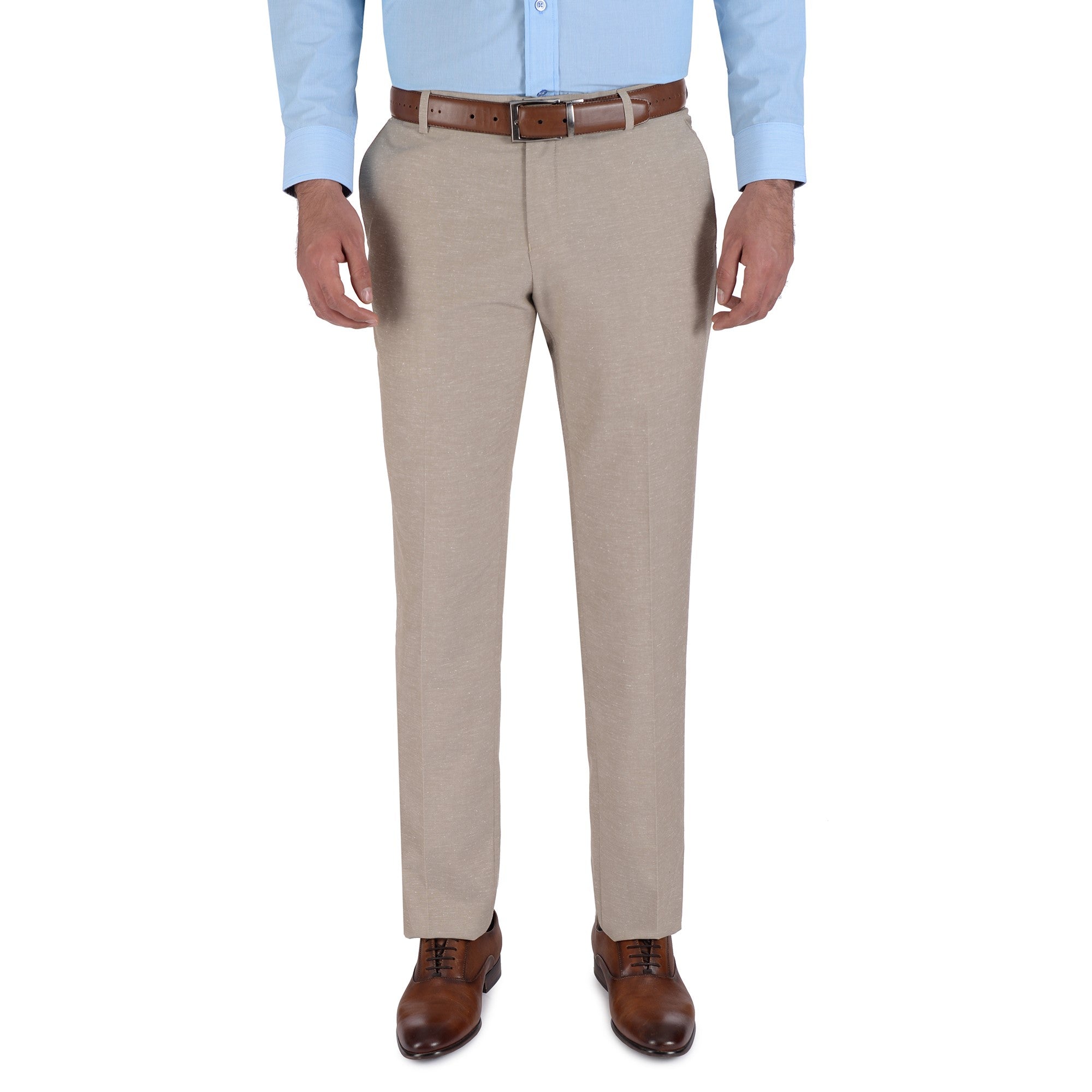 Pantalón de Vestir Yale Sin Pinzas Modern Slim Fit 0476