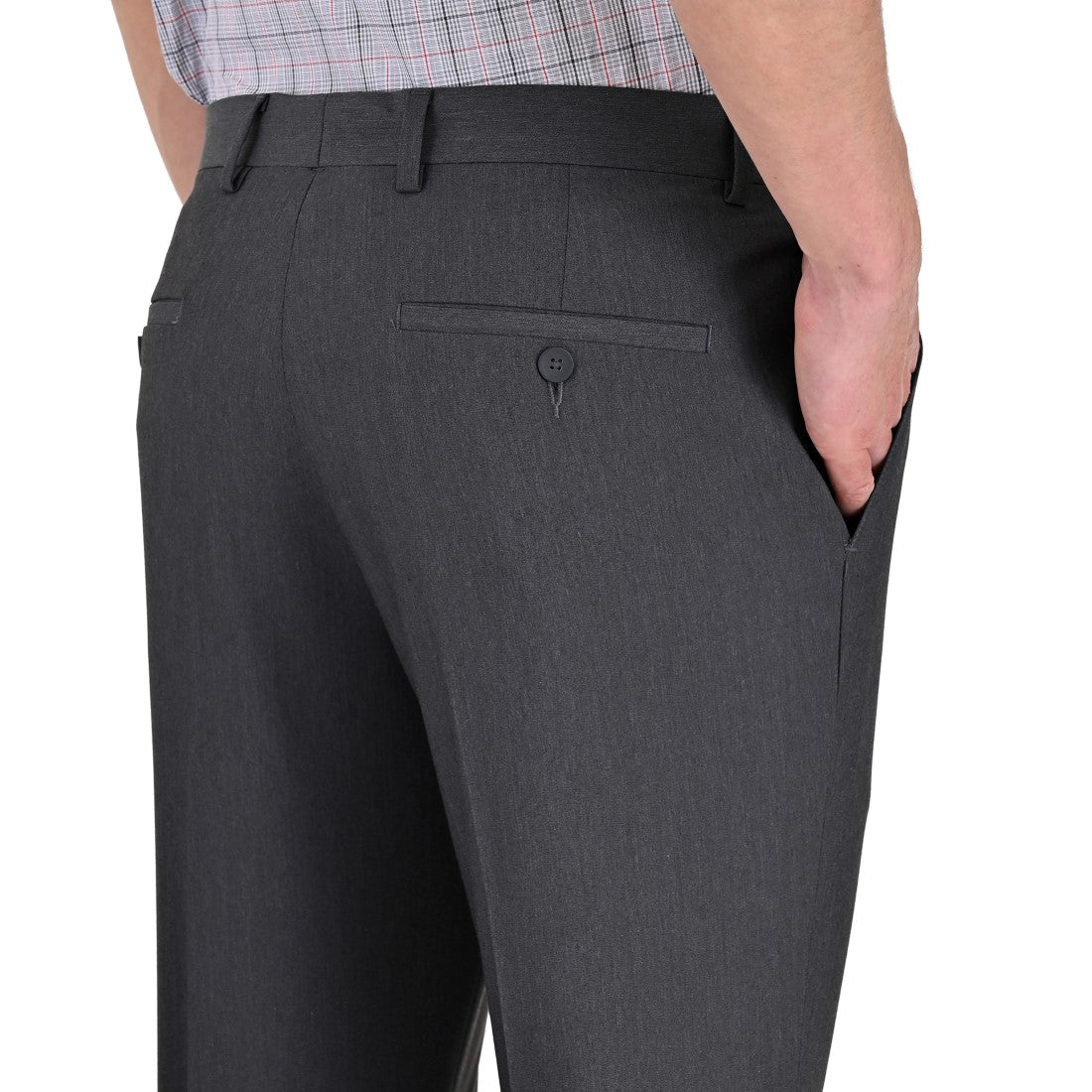 Pantalón de Vestir Yale Slim Fit Sin Pinzas 0342.