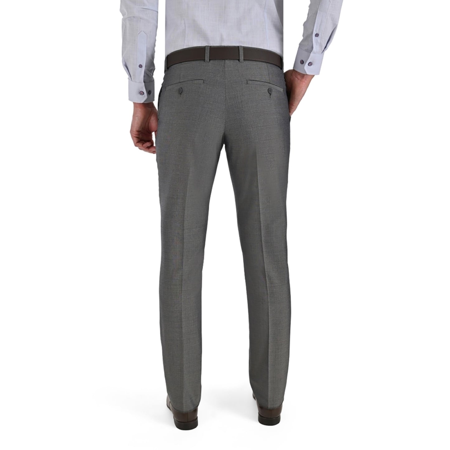 Pantalón Vestir Yale Sin Pinzas Modern Slim Fit 0451