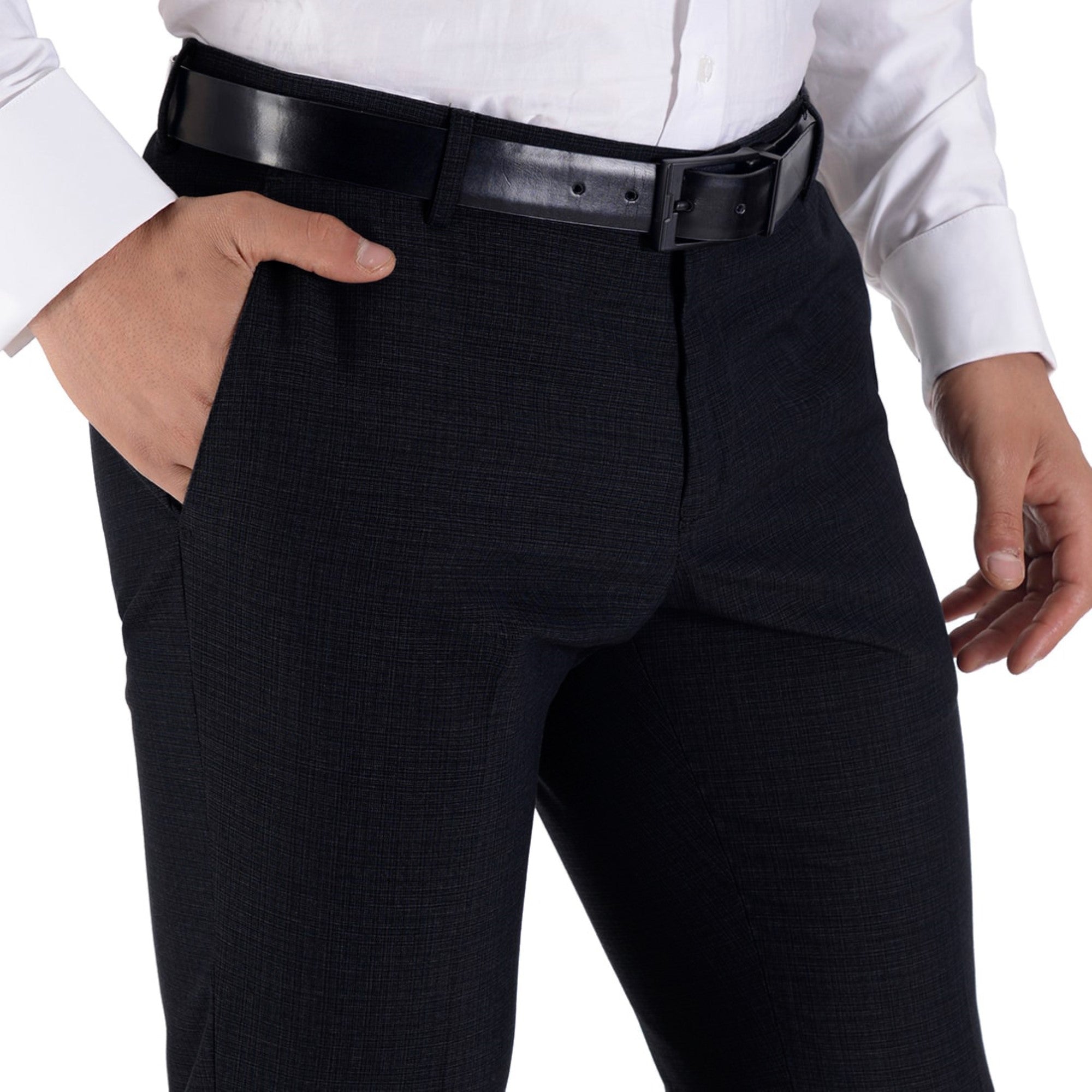 Pantalón de Vestir Yale Sin Pinzas Modern Slim Fit 0451