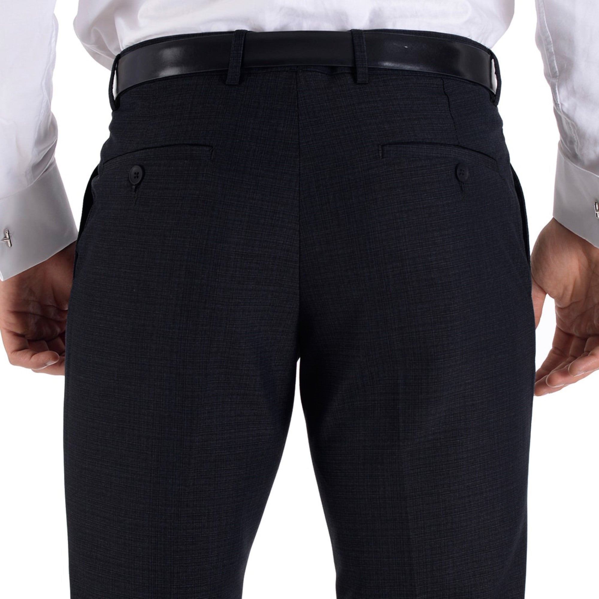 Pantalón de Vestir Yale Sin Pinzas Modern Slim Fit 0451