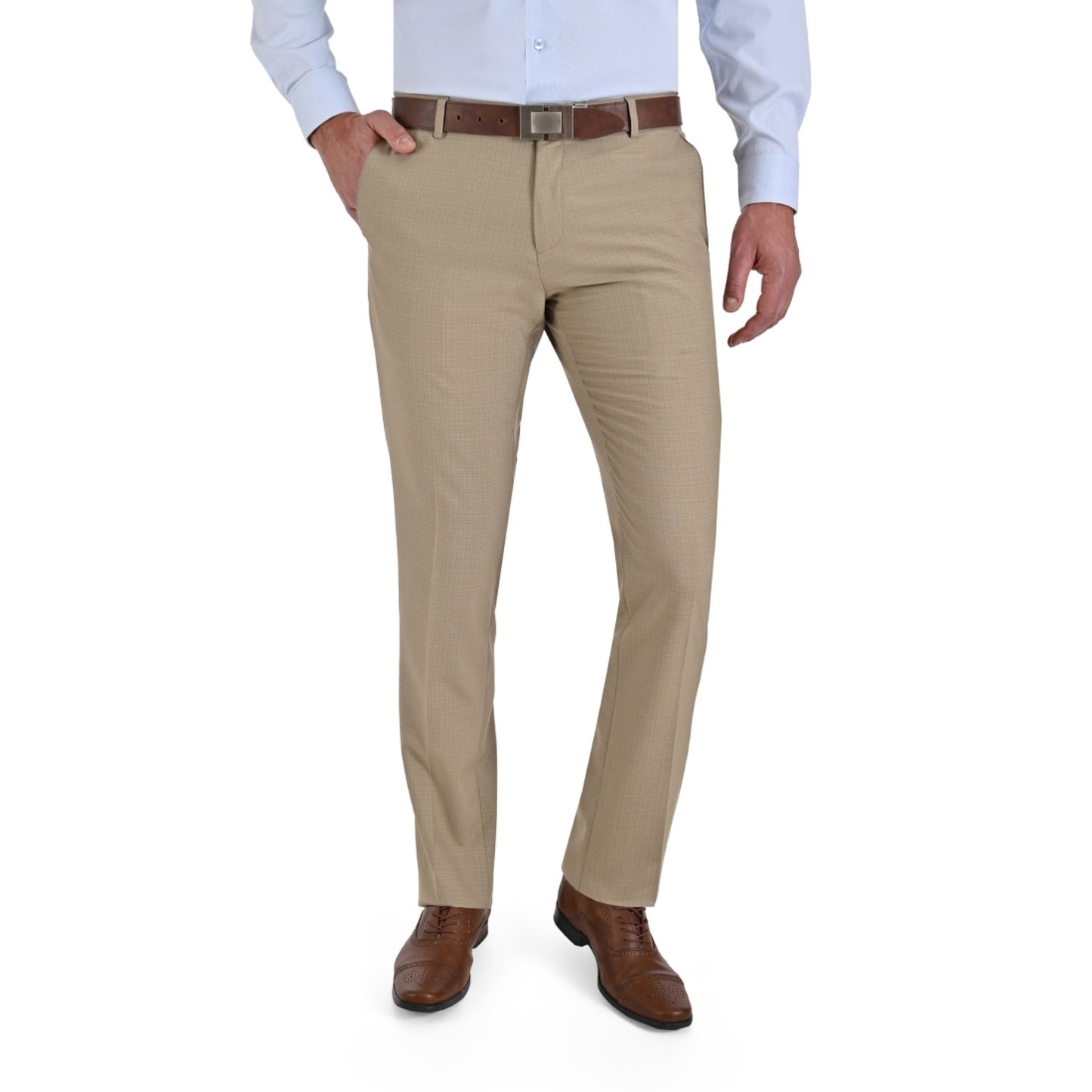 Pantalón Vestir Yale Sin Pinzas Modern Slim Fit 0451